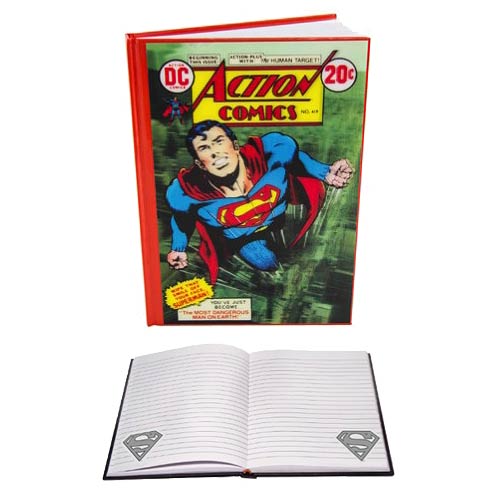 Superman Action Comics Issue 419 Lenticular Notebook